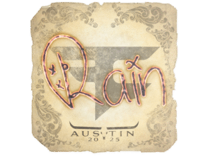 Sticker | rain | Austin 2025