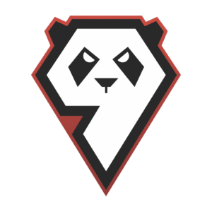 Glitter 9Pandas Team Sticker - TI 2023