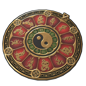 Lunar Zodiac Spinning Wheel